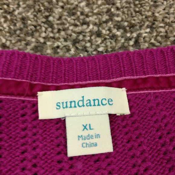 Women's Pink Cardigan Sweater - Picture 3 of 9